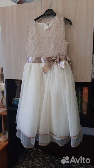 Праздничное платье для девочки, размер 134