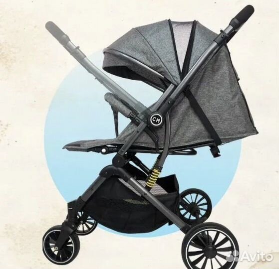 Коляска luxmom 525 хаки