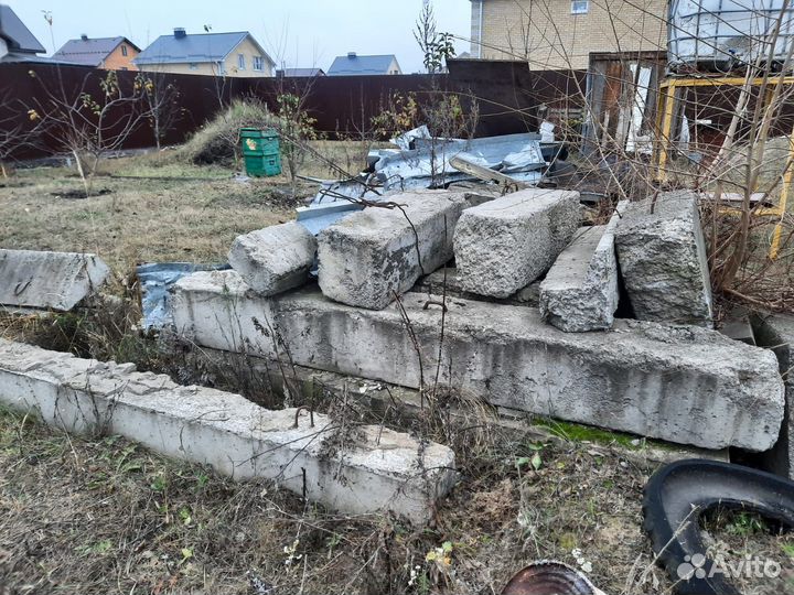 Бетонные блоки бу