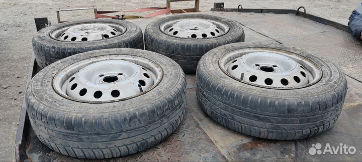 Колёса всборе на Нексию