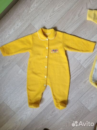 Комбинезоны утеплённые р. 62-68