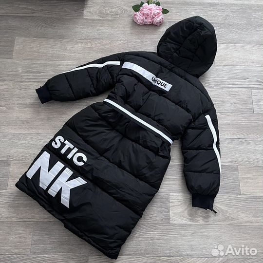 Новый пуховик Guliver, зима, 140см