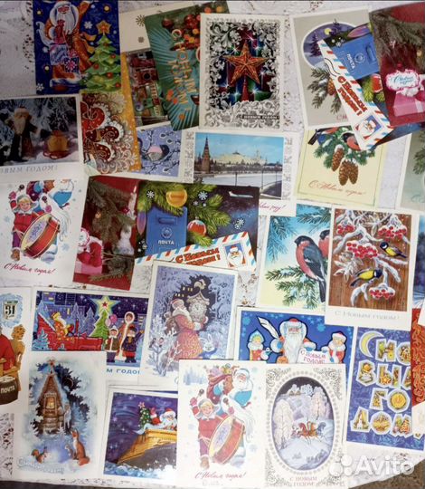 1966 год набор открыток Новый год