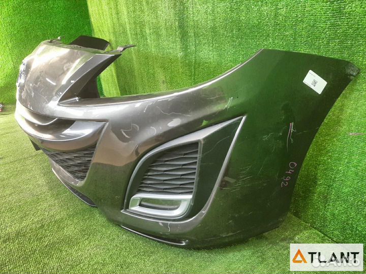 Бампер передний mazda axela