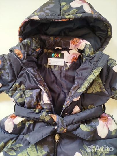 Куртка теплая для девочки 98р