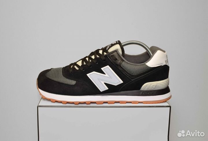 New Balance 574 Classic (42-46, Черные, Вечные)