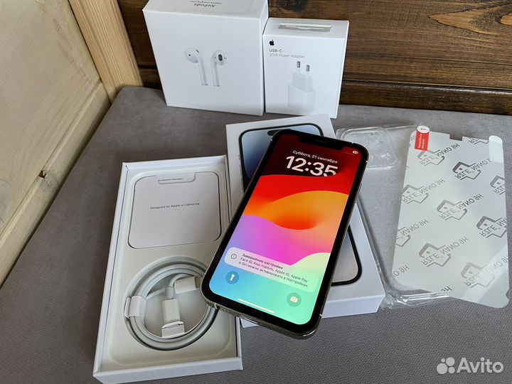 iPhone XR 128 Gb Silver в корпусе 14 Pro