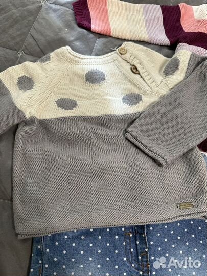 Пакет одежды на девочку 68 74