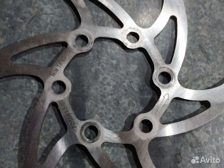 Тормозной диск 180мм для велосипеда