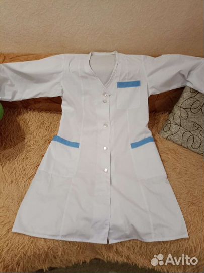 Медицинский халат женский 48