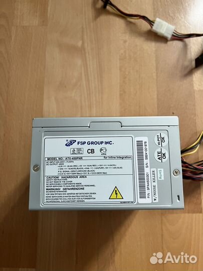 Блок питания для пк 450w