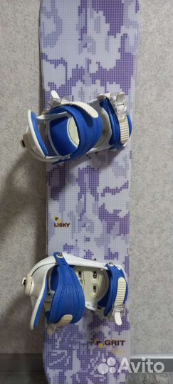 Детский Сноуборд Lisky 120cm+крепления Option