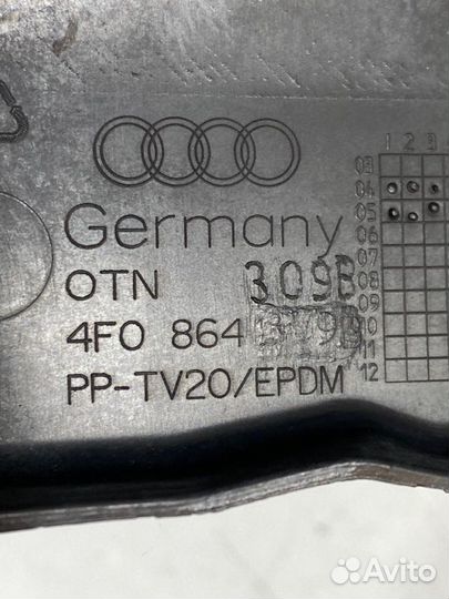 Кожух моторного отсека левый Audi A6 C6 BDW 2005