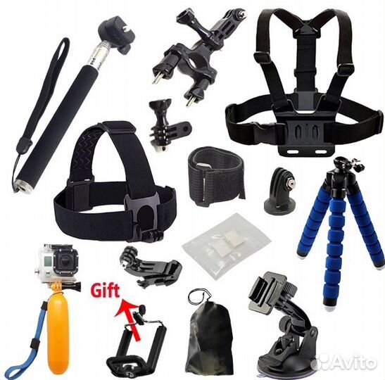 Аксессуары для экшн-камер GoPro, Xiaomi Yi, SJ