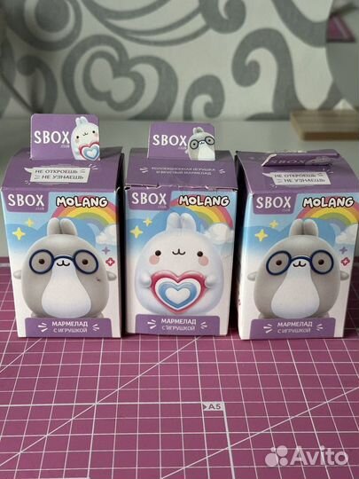 Sweet box molang моланг игрушка