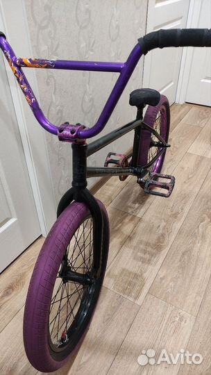 Custom Bmx Federal Черно фиолетовый