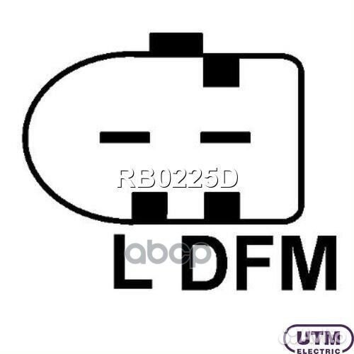 Регулятор напряжения VAG A3/golf 98- RB0225D Utm