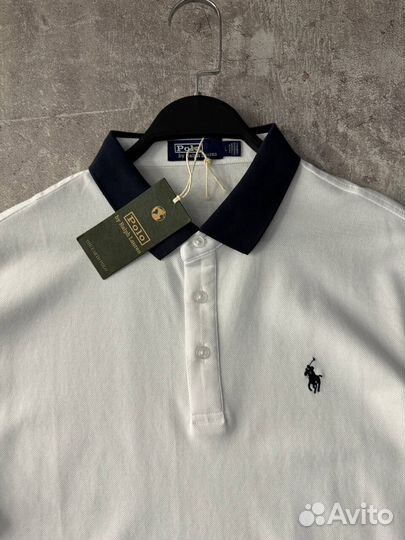 Футболка поло Polo Ralph Lauren premium мужская