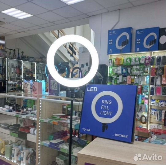 Кольцевая лампа 45 см. Новая с гарантией