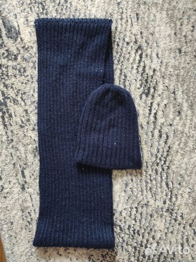 Комплект шапка и шарф