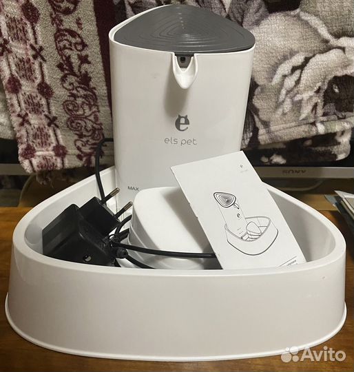 Поилка для кошек и собак, фонтан автопоилка