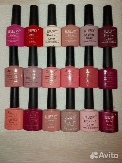 Гель лак для ногтей, shellac, шеллак