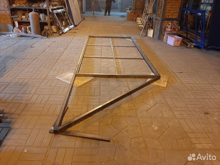 Откатные ворота на проём 5х2 м+комплект для ворот