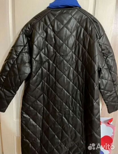 Стеганое пальто