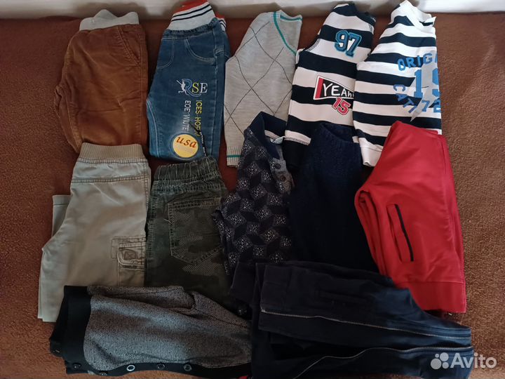 Пакет детской одежды для мальчиков на 4-5 лет