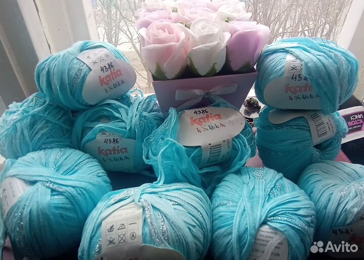 Пряжа katia india и phildar
