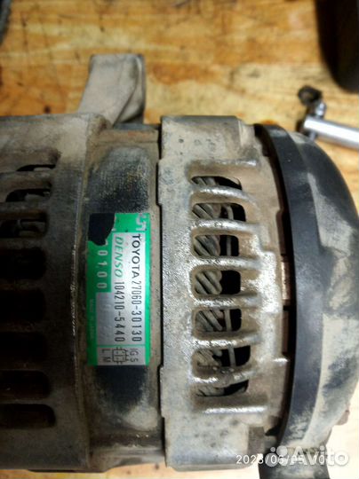 Генератор оригинал, toyota land cruiser prado