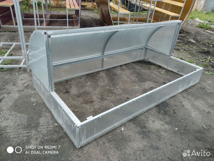 Парник хлебница оцинкованный