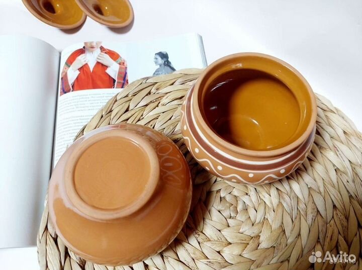 Горшочки глиняные для запекания