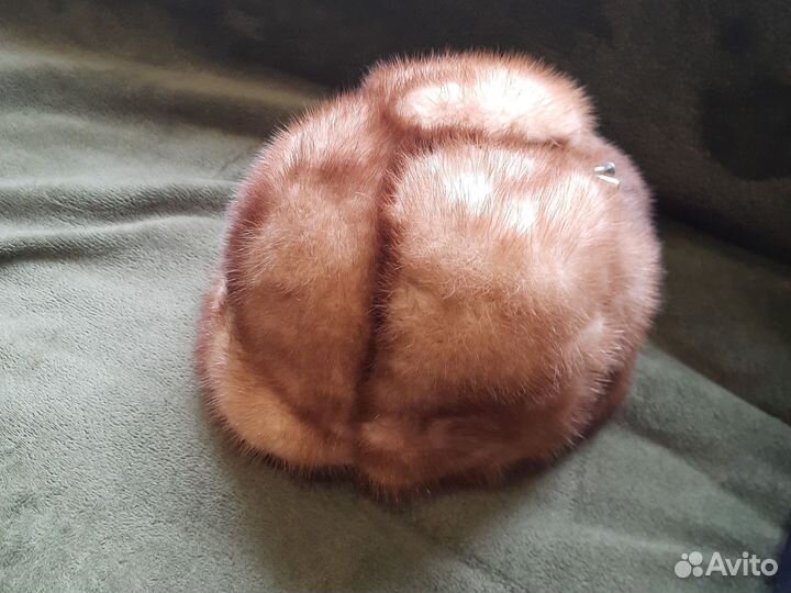 Шапка норковая женская