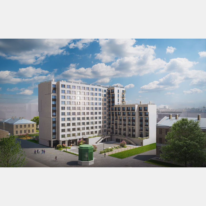 Квартира-студия, 21,4 м², 2/11 эт.