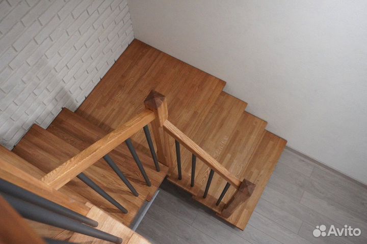 Лестница на второй этаж изготовление и установка