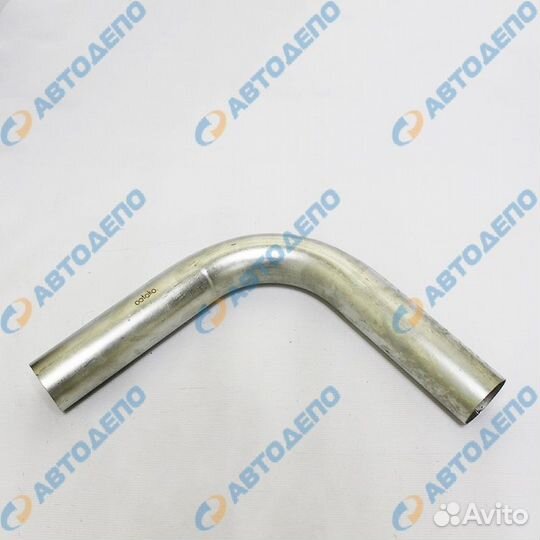 Труба глушителя изогнутая 90 оцинкованная 51x300x3