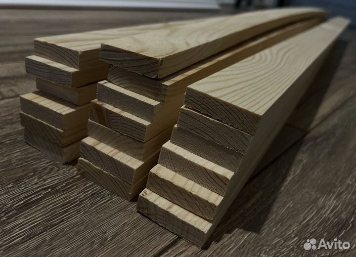 Рейки деревянные 1000мм