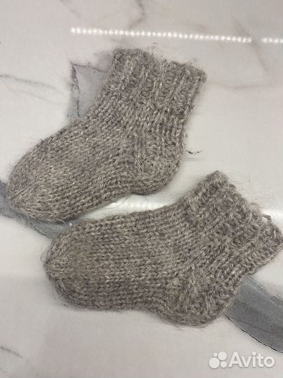 Шерстяные носки детские 19-20