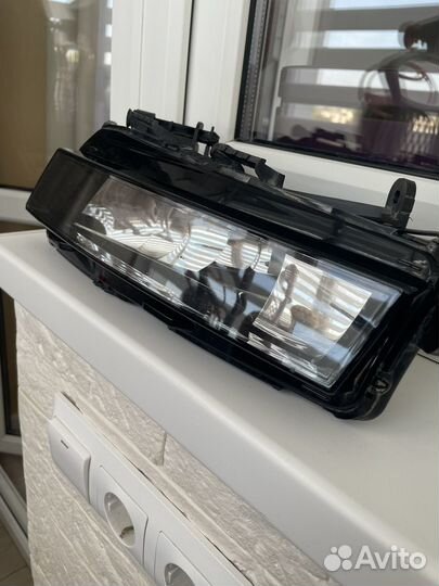 Противотуманная фара, skoda octavia a7 рест. Левая