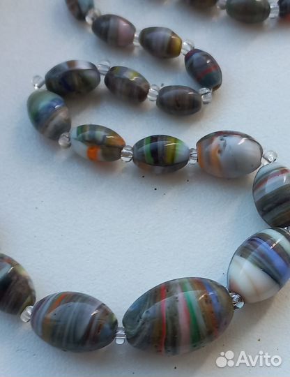 Бусы из камней, винтаж