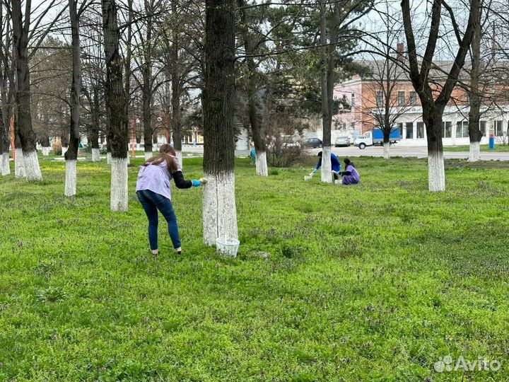 Уборка уличной территории