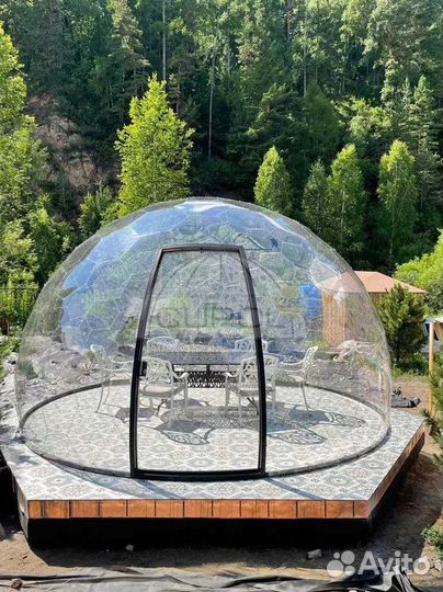Беседка из поликарбоната / Купол беседка