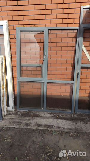 Окна пластиковые и алюминиевые бу