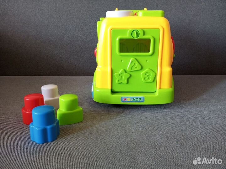 Сортер машина развивающая игрушка