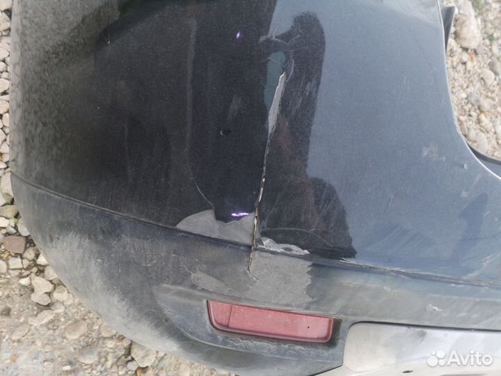 Бампер задний duster