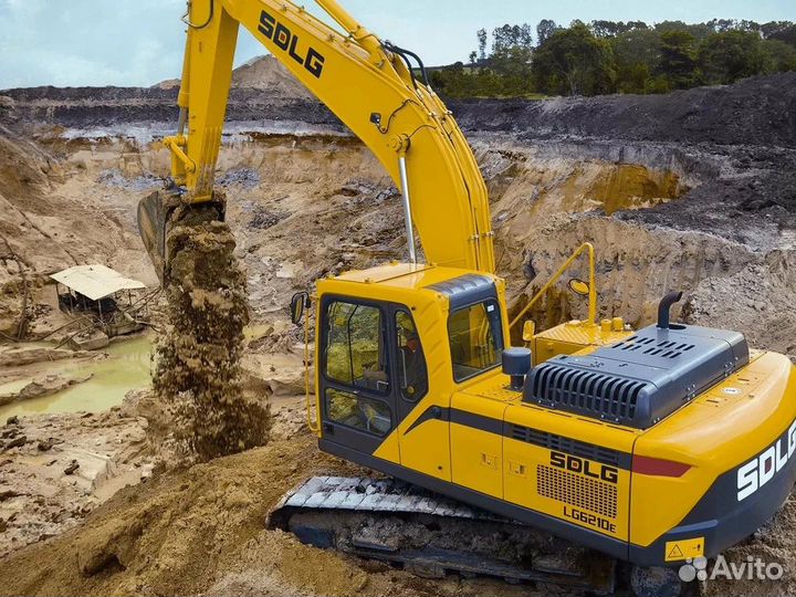 Гусенечный экскаватор новый