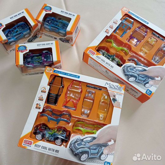 Новая машинка конструктор набор