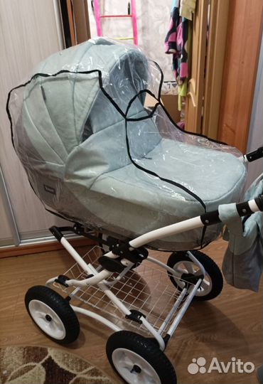 Детские коляски 2 в 1 с большими колесами