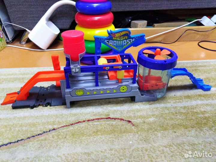 Hot wheels автомойка